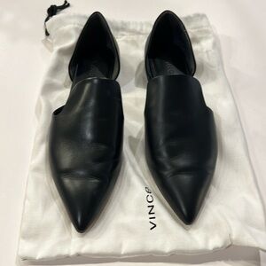 Vince Black Demaris Flat - Size 6.5